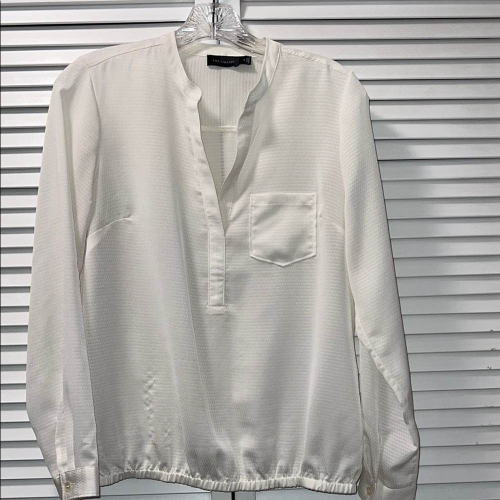 The Limited blouse. Great layering piece. Back has a few snags but beautiful